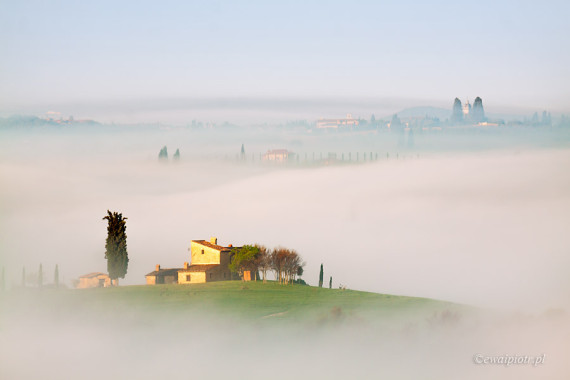W toskańskiej mgle