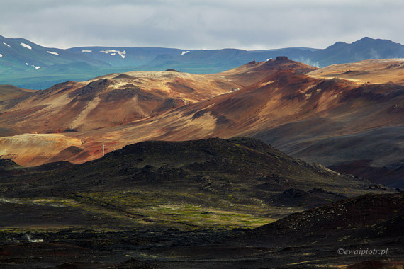 Krajobrazy Islandii