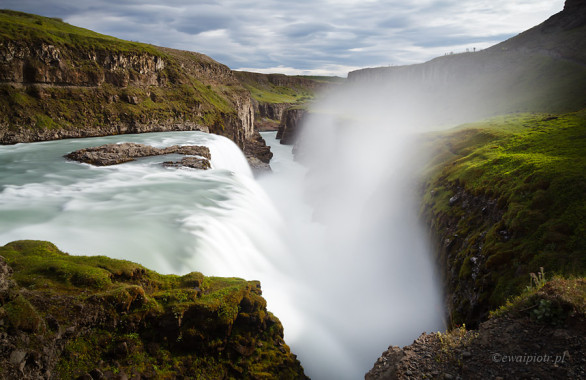 wodospad Gulfoss, Islandia