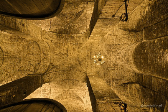 Piwnica z winem w Montepulciano, Toskania