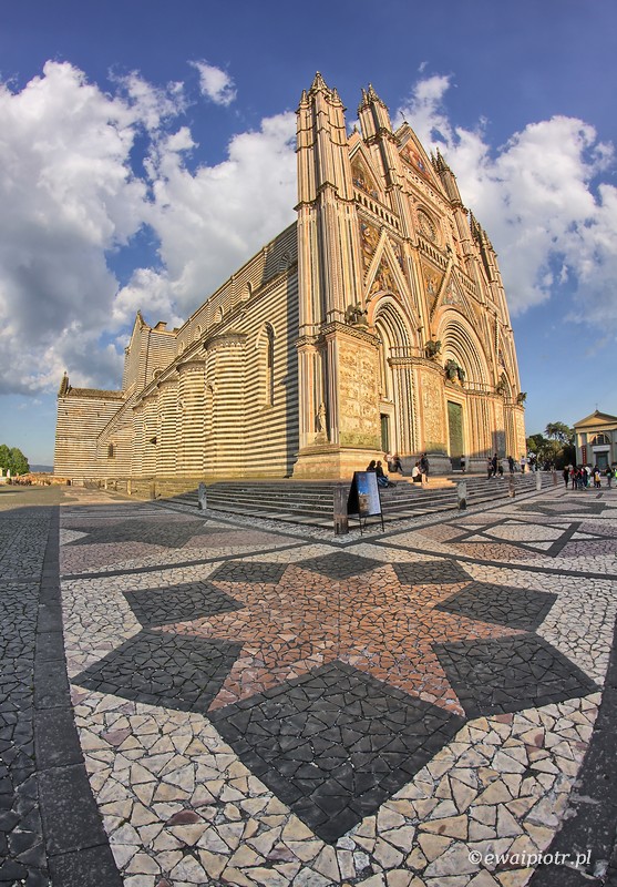 Orvieto, katedra, Toskania