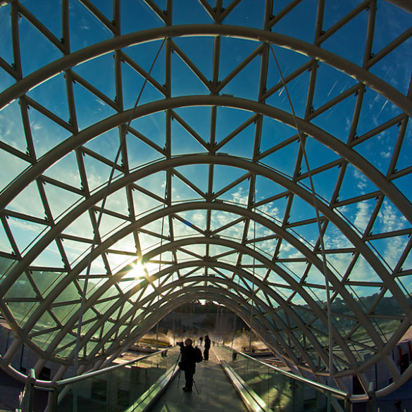 Most Pokoju, Tbilisi, Gruzja