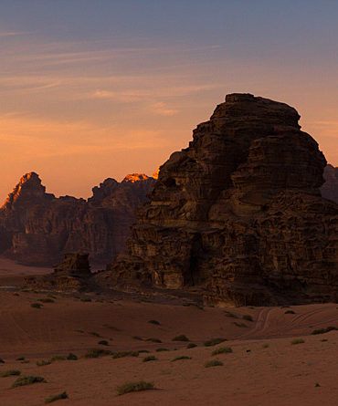 pustynia Wadi Rum, Jordania