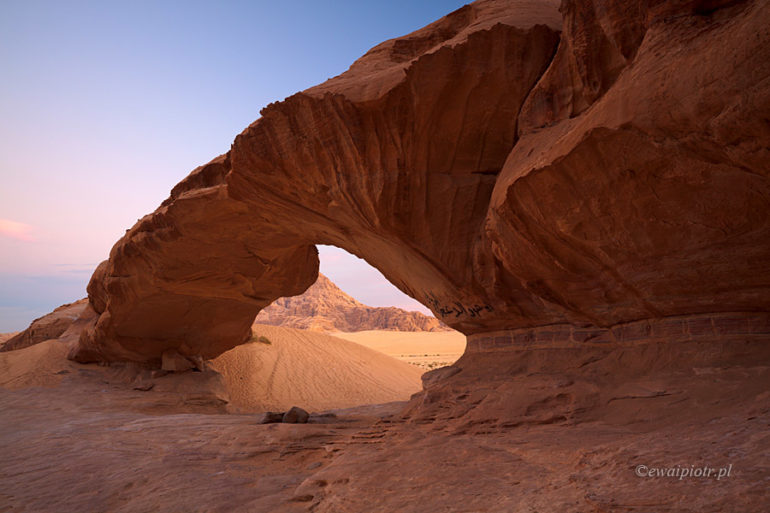 Pustynia Wadi Rum, Jordania