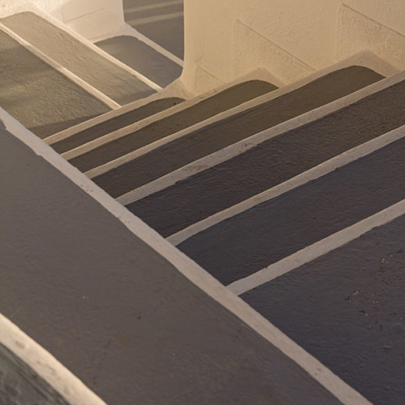 Kamienny warkocz, Santorini