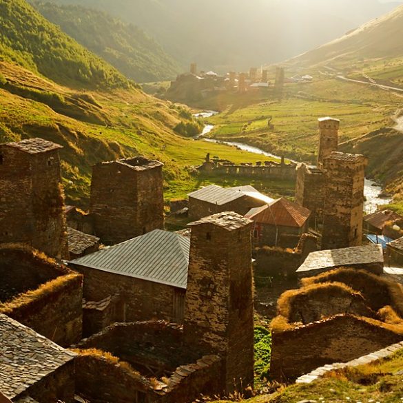 Wieże Uszguli, fotowyprawa Gruzja