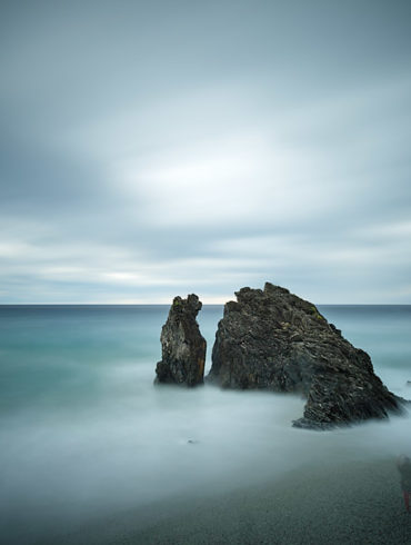 Skała przy Monterosso, Cinque Terre, Włochy