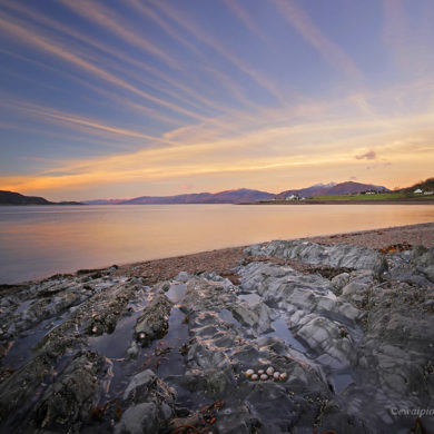 Nad Loch Linnhe, Szkocja