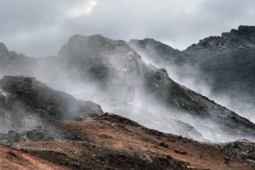 Wśród dymów, Islandia
