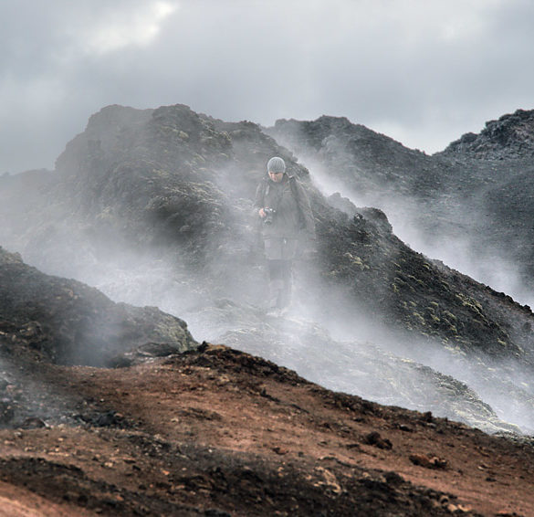 Wśród dymów, Islandia