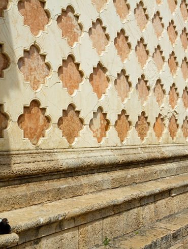 Przed katedrą w Perugii