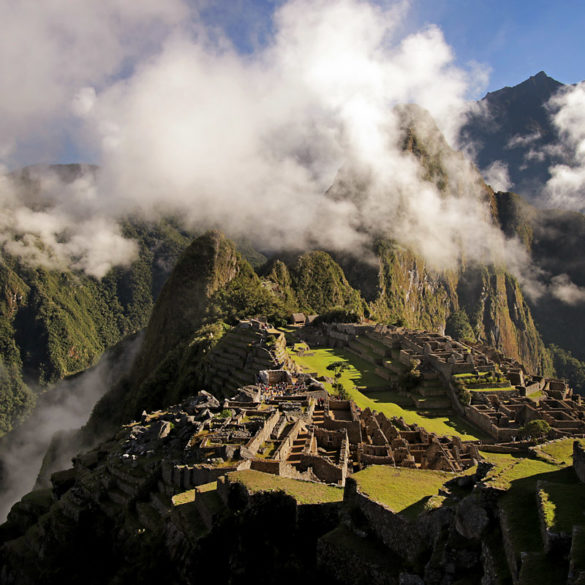 Machu Picchu o poranku