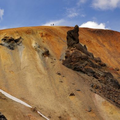 W Landmannalaugar, Islandia
