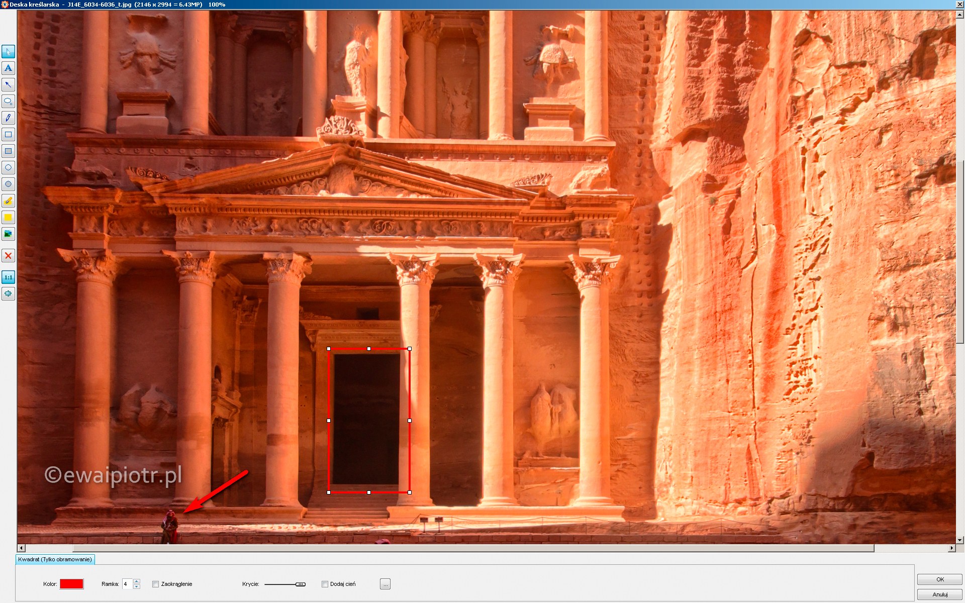 Deska kreślarska w programie FastStone Image Viewer Deska kreślarska w programie FastStone Image Viewer