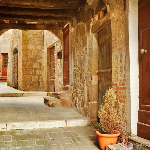 Uliczki Pitigliano