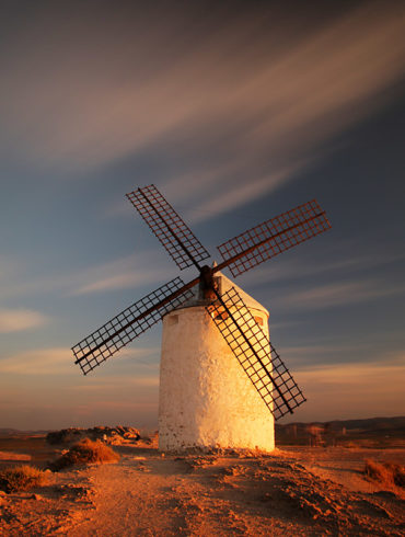 wiatrak w Consuegrze, Andaluzja
