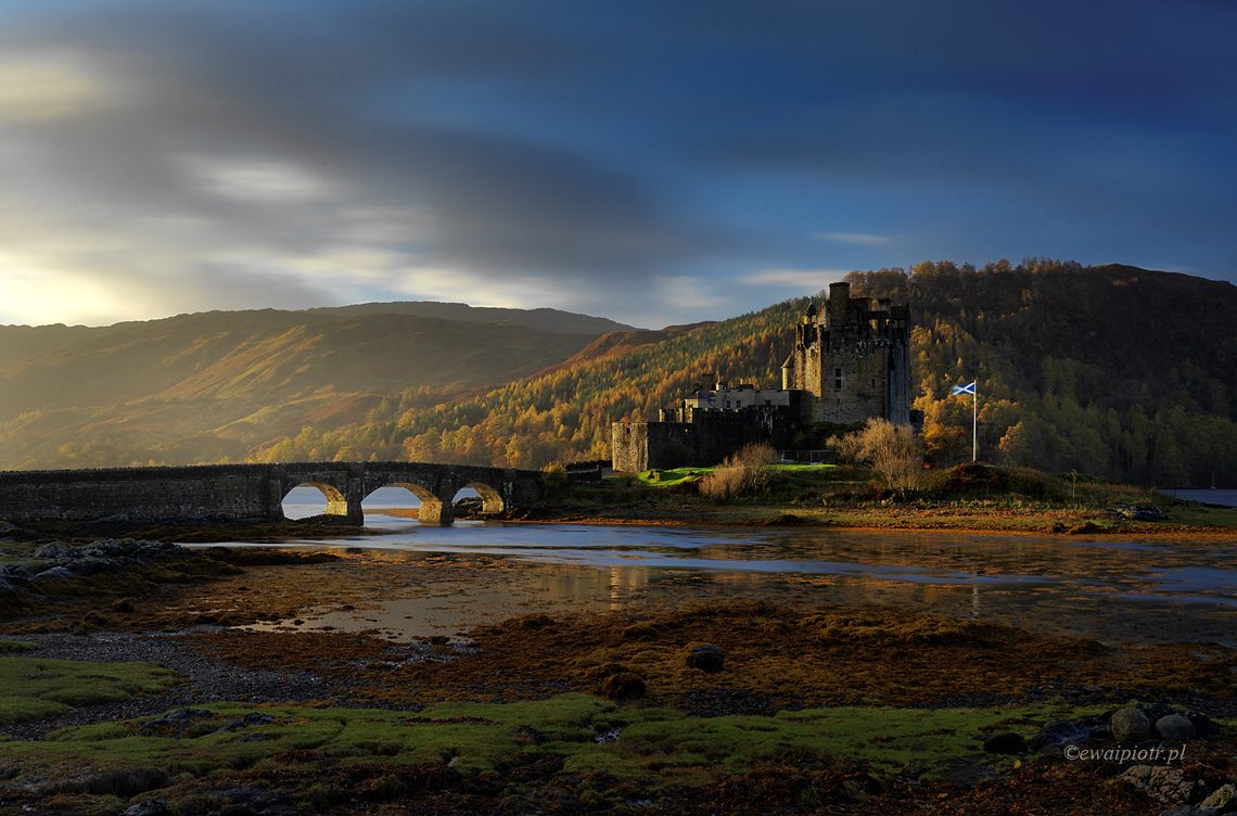 Fotowyprawa z Hasselbladem, Zamek Eilean Donan, Szkocja