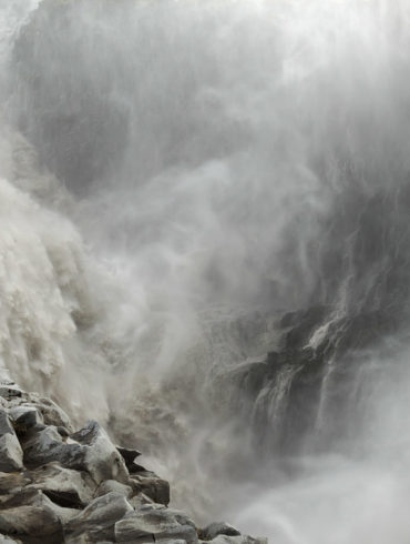 Dumając nad Dettifossem, Islandia