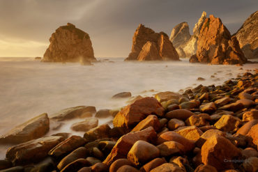 Światło na Praia da Ursa, Portugalia