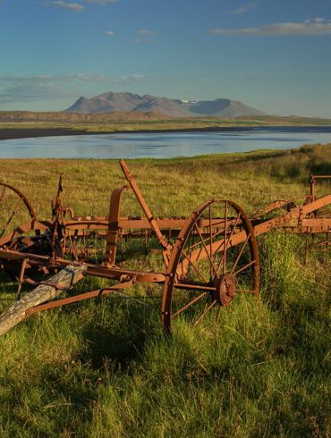 Popołudnie w Osar, Islandia