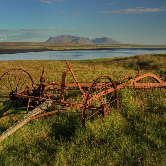 Popołudnie w Osar, Islandia