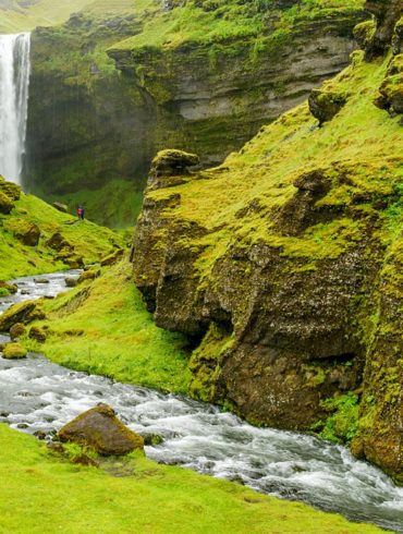 wodospad Kvernufoss, Islandia
