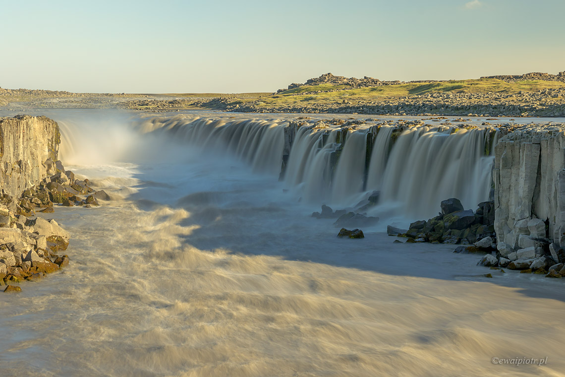 Selfoss i filtr szary Manfrotto ND64, Islandia