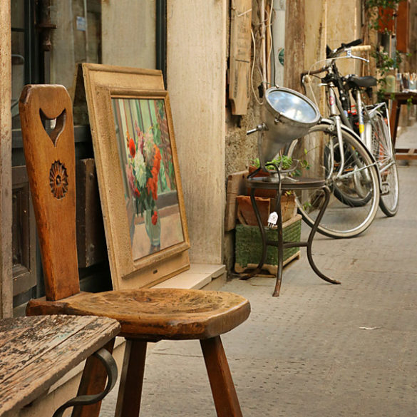 Artyści w Pitigliano, Toskania