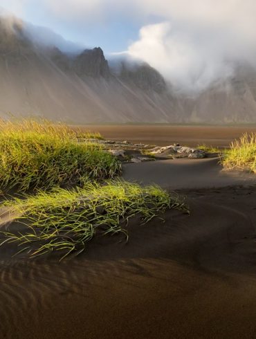 Wieczór na Vestrahorn