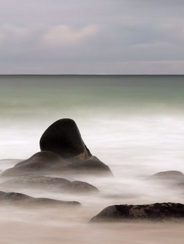 Hiroshi Sugimoto tribute, Lofoty, seascape