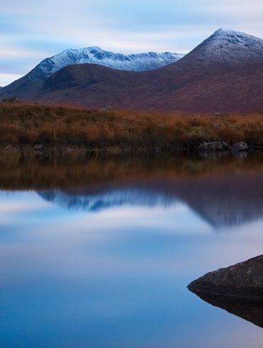 Chmury nad Rannoch Moor, Szkocja