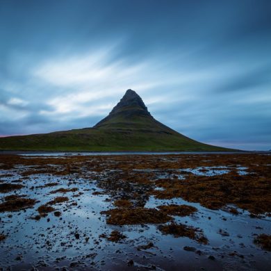 góra Kirkjufell, fotowyprawa, warsztaty fotograficzne Islandia