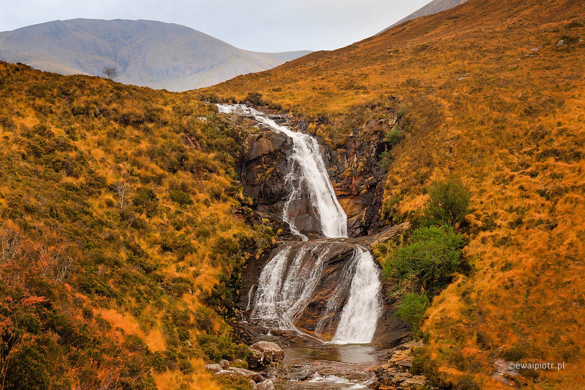 Wodospad Blackhill, Skye, Szkocja, fotowyprawa