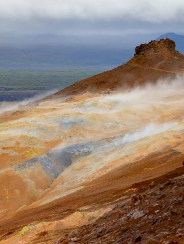 Dymy geotermalne, Islandia, Namafjall