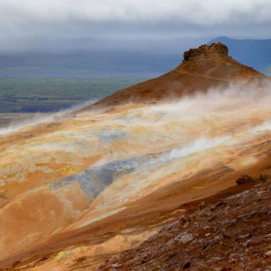Dymy geotermalne, Islandia, Namafjall