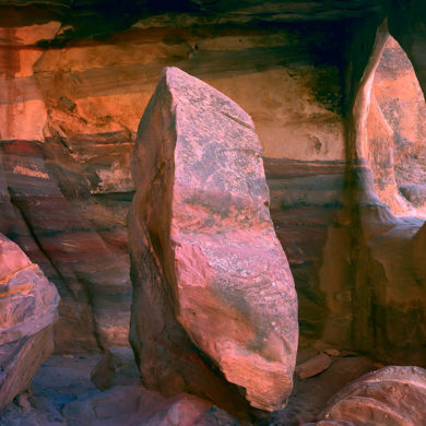 Latające kamienie, Petra. Jordania