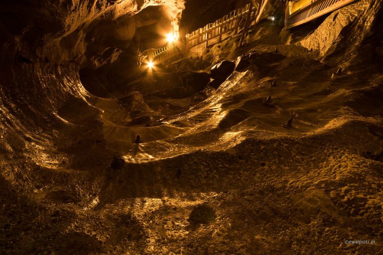 Wspinając się po sklepieniu, Wieliczka