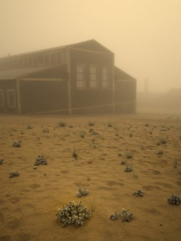Miasto Duchów. Kolmanskop, Namibia