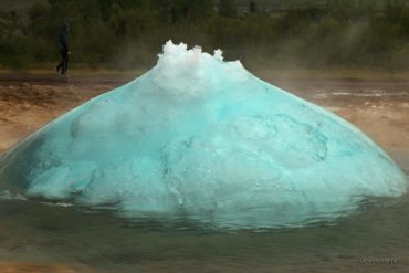 Bąbel Strokkura, Islandia