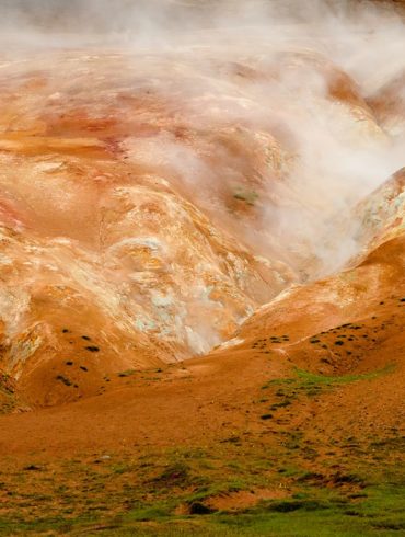 Kolory Namafjall, Islandia