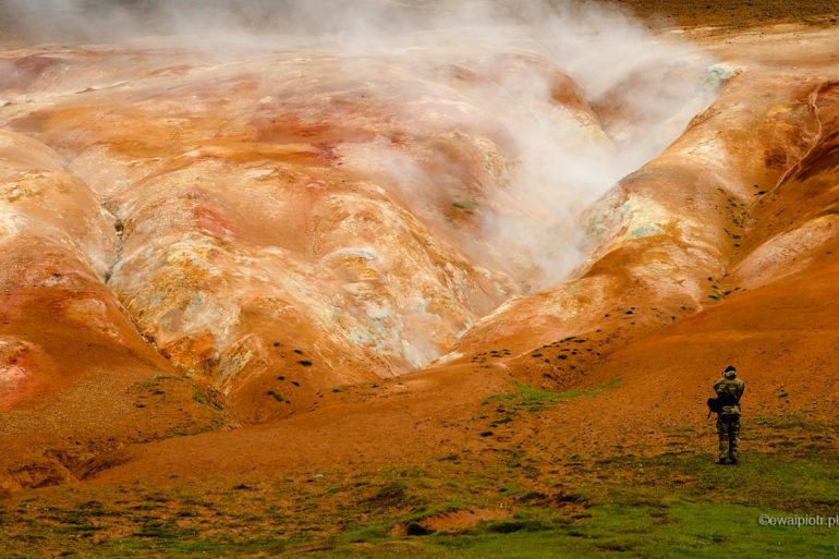 Kolory Namafjall, Islandia