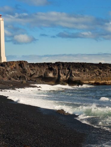 Latarnia Malariff, Islandia, fotograficzne iluzje optyczne