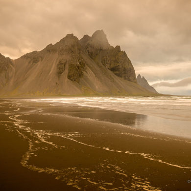 Vestrahorn, Islandia, warsztaty Photoshopa