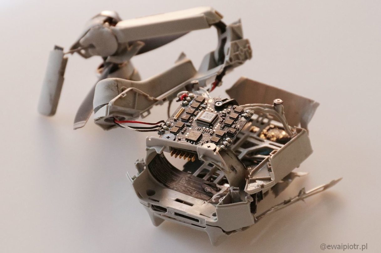 Rozbity Mavic Mini - dlaczego warto ubezpieczyć drona