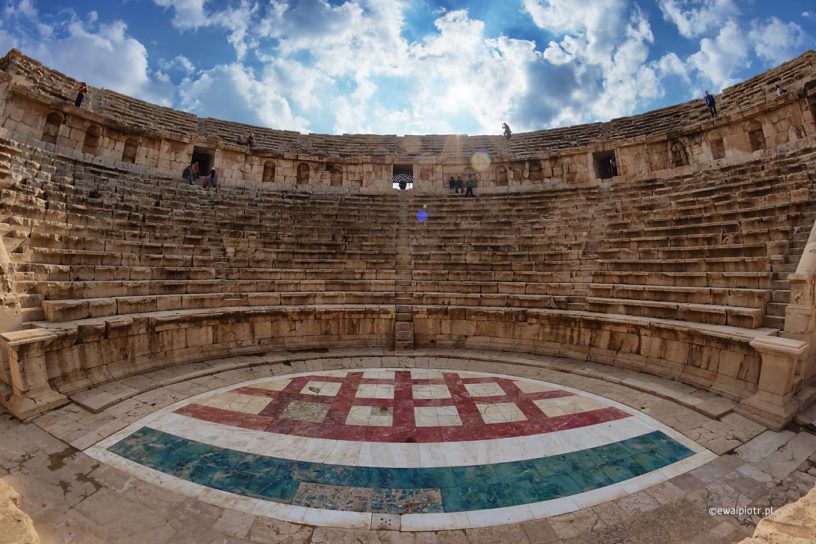 Amfiteatr w Dżerasz, Jordania