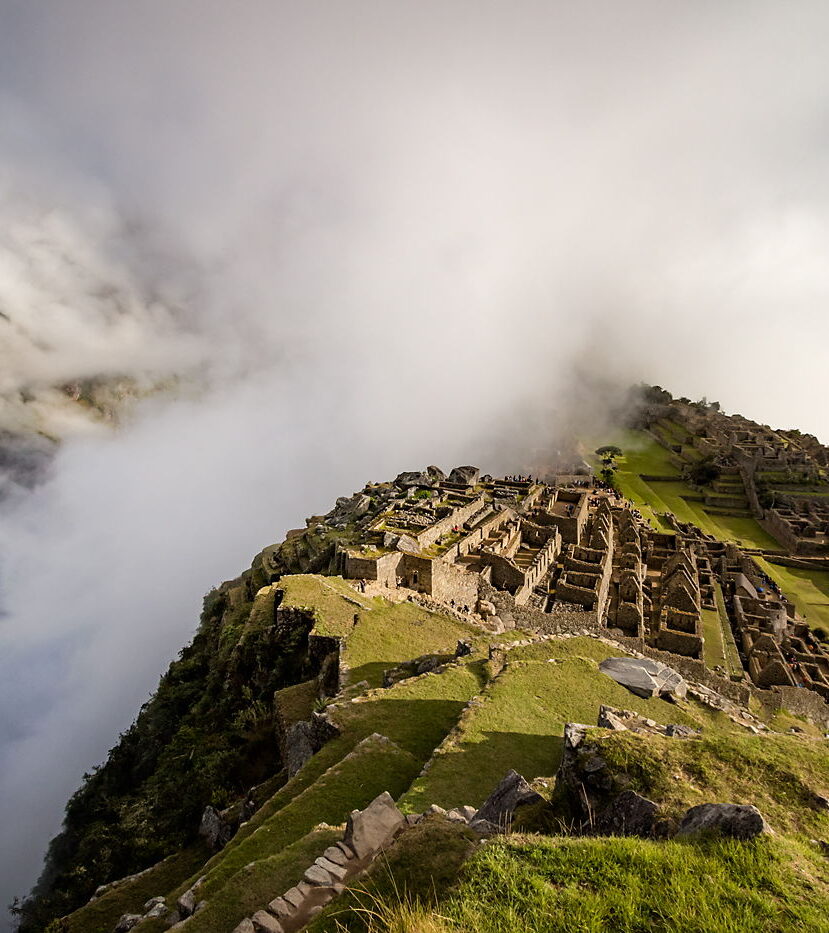 Machu Picchu we mgle, Peru