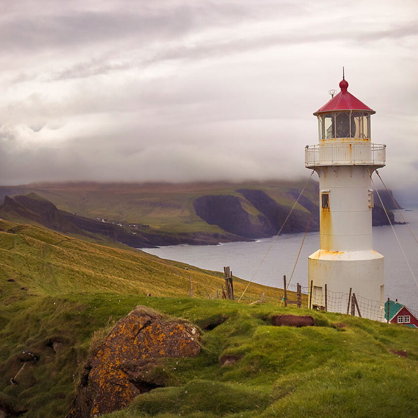 Latarnia na Mykinesholmur, Wyspy Owcze