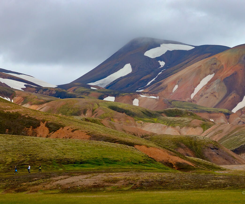 Pasiaste wzgórza Landmannalaugar, Islandia