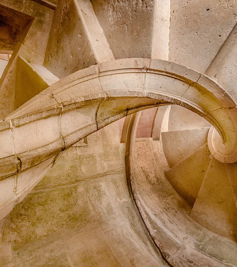 Schody bardzo kręcone