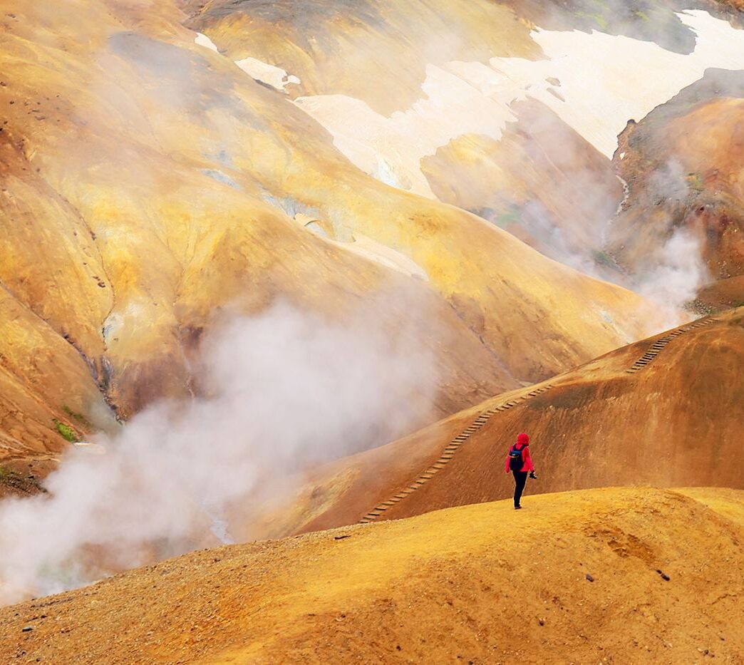 Wędrując przez Kerlingerfjoll, Islandia